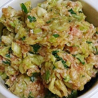 野菜たっぷり餃子のたね